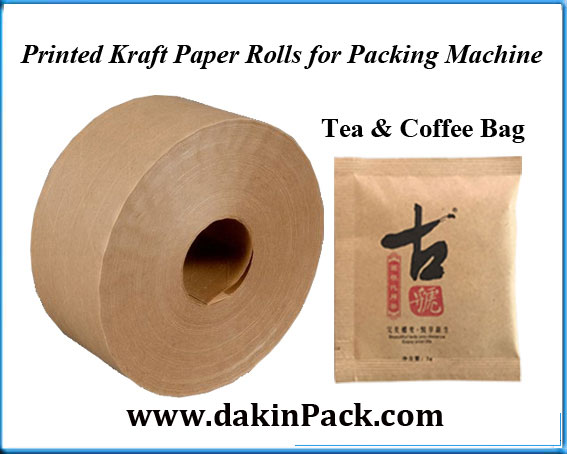 Kraft Paper Bags are used in coffee and tea packaging