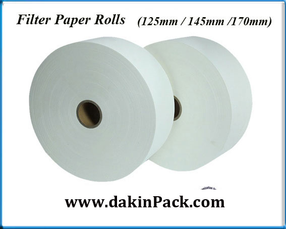 Heat seal tea bag filter paper packing material in Roll