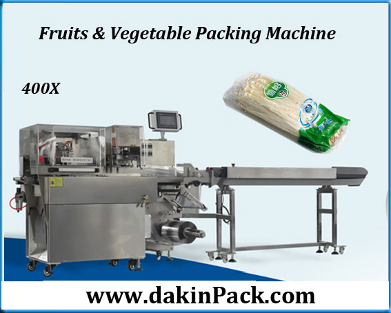 400X Down-film reciprocating packing machine for fruits and vegetables